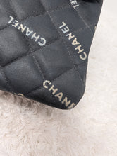 CHANEL QUILTED LOGO JUMBO XL VINTAGE FLAP, SUPER RARE