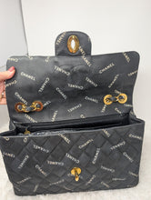 CHANEL QUILTED LOGO JUMBO XL VINTAGE FLAP, SUPER RARE