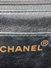 CHANEL QUILTED LOGO JUMBO XL VINTAGE FLAP, SUPER RARE