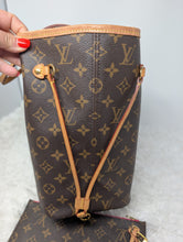 LOUIS VUITTON MONOGRAM NEVERFULL MM, WITH POUCH