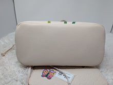 LOUIS VUITTON KUSAMA COLLECTION IVORY NEVERFULL MM WITH POUCH