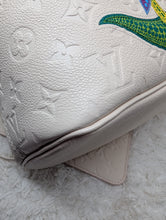 LOUIS VUITTON KUSAMA COLLECTION IVORY NEVERFULL MM WITH POUCH