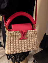 LOUIS VUITTON CAPUCINES BB, DRAGONFRUIT - BRAND NEW