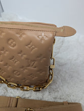 LOUIS VUITTON COUSSIN PM, TAN EMPREINTE LEATHER