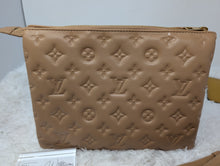 LOUIS VUITTON COUSSIN PM, TAN EMPREINTE LEATHER