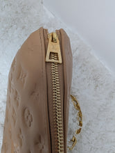 LOUIS VUITTON COUSSIN PM, TAN EMPREINTE LEATHER