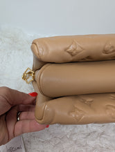 LOUIS VUITTON COUSSIN PM, TAN EMPREINTE LEATHER