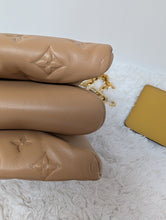 LOUIS VUITTON COUSSIN PM, TAN EMPREINTE LEATHER