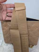 LOUIS VUITTON COUSSIN PM, TAN EMPREINTE LEATHER