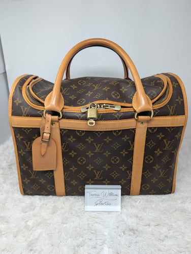 LOUIS VUITTON MONOGRAM SAC CHIEN 40 PET CARRIER