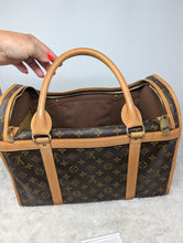 LOUIS VUITTON MONOGRAM SAC CHIEN 40 PET CARRIER