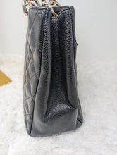 CHANEL BLACK CAVIAR GRAND SHOPPING TOTE