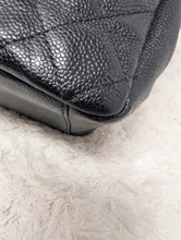 CHANEL BLACK CAVIAR GRAND SHOPPING TOTE