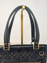 LOUIS VUITTON BLUE MINI LIN LUCILLE PM