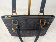 LOUIS VUITTON BLUE MINI LIN LUCILLE PM