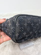 LOUIS VUITTON BLUE MINI LIN LUCILLE PM