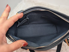 LOUIS VUITTON BLUE MINI LIN LUCILLE PM