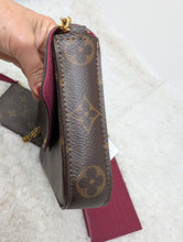 LOUIS VUITTON MONOGRAM FELICIE, BOTH INSERTS