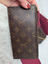 LOUIS VUITTON MONOGRAM FELICIE, BOTH INSERTS