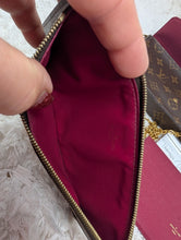 LOUIS VUITTON MONOGRAM FELICIE, BOTH INSERTS