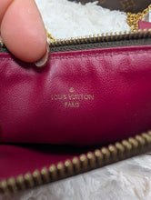 LOUIS VUITTON MONOGRAM FELICIE, BOTH INSERTS