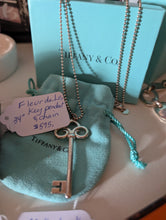 TIFFANY & CO KEY PENDANT