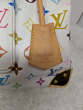 LOUIS VUITTON WHITE MULTICOLOR SPEEDY 30