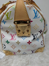 LOUIS VUITTON WHITE MULTICOLOR SPEEDY 30