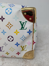 LOUIS VUITTON WHITE MULTICOLOR SPEEDY 30