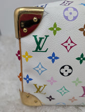 LOUIS VUITTON WHITE MULTICOLOR SPEEDY 30