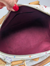 LOUIS VUITTON WHITE MULTICOLOR SPEEDY 30