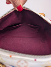 LOUIS VUITTON WHITE MULTICOLOR SPEEDY 30