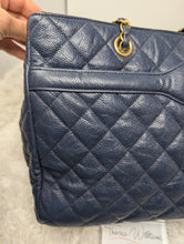 CHANEL BLUE CAVIAR TOTE