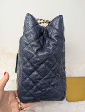 CHANEL BLUE CAVIAR TOTE