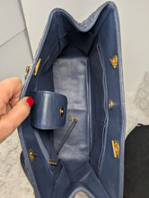 CHANEL BLUE CAVIAR TOTE