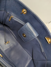 CHANEL BLUE CAVIAR TOTE
