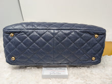 CHANEL BLUE CAVIAR TOTE