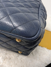 CHANEL BLUE CAVIAR TOTE