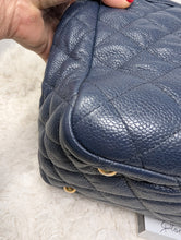 CHANEL BLUE CAVIAR TOTE