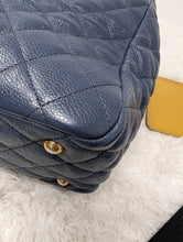 CHANEL BLUE CAVIAR TOTE