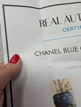 CHANEL BLUE CAVIAR TOTE