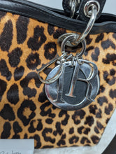 CHRISTIAN DIOR LEOPARD GRANVILLE BOSTON SATCHEL