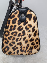 CHRISTIAN DIOR LEOPARD GRANVILLE BOSTON SATCHEL