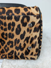 CHRISTIAN DIOR LEOPARD GRANVILLE BOSTON SATCHEL
