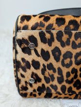 CHRISTIAN DIOR LEOPARD GRANVILLE BOSTON SATCHEL