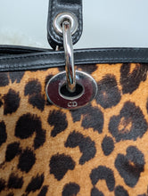 CHRISTIAN DIOR LEOPARD GRANVILLE BOSTON SATCHEL