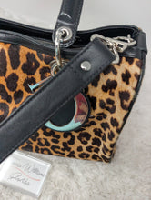 CHRISTIAN DIOR LEOPARD GRANVILLE BOSTON SATCHEL