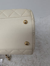 CHANEL COCO CAVIAR TOP HANDLE, LIZARD NOT EMBOSSED, RARE