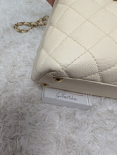 CHANEL COCO CAVIAR TOP HANDLE, LIZARD NOT EMBOSSED, RARE