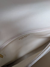 CHANEL COCO CAVIAR TOP HANDLE, LIZARD NOT EMBOSSED, RARE